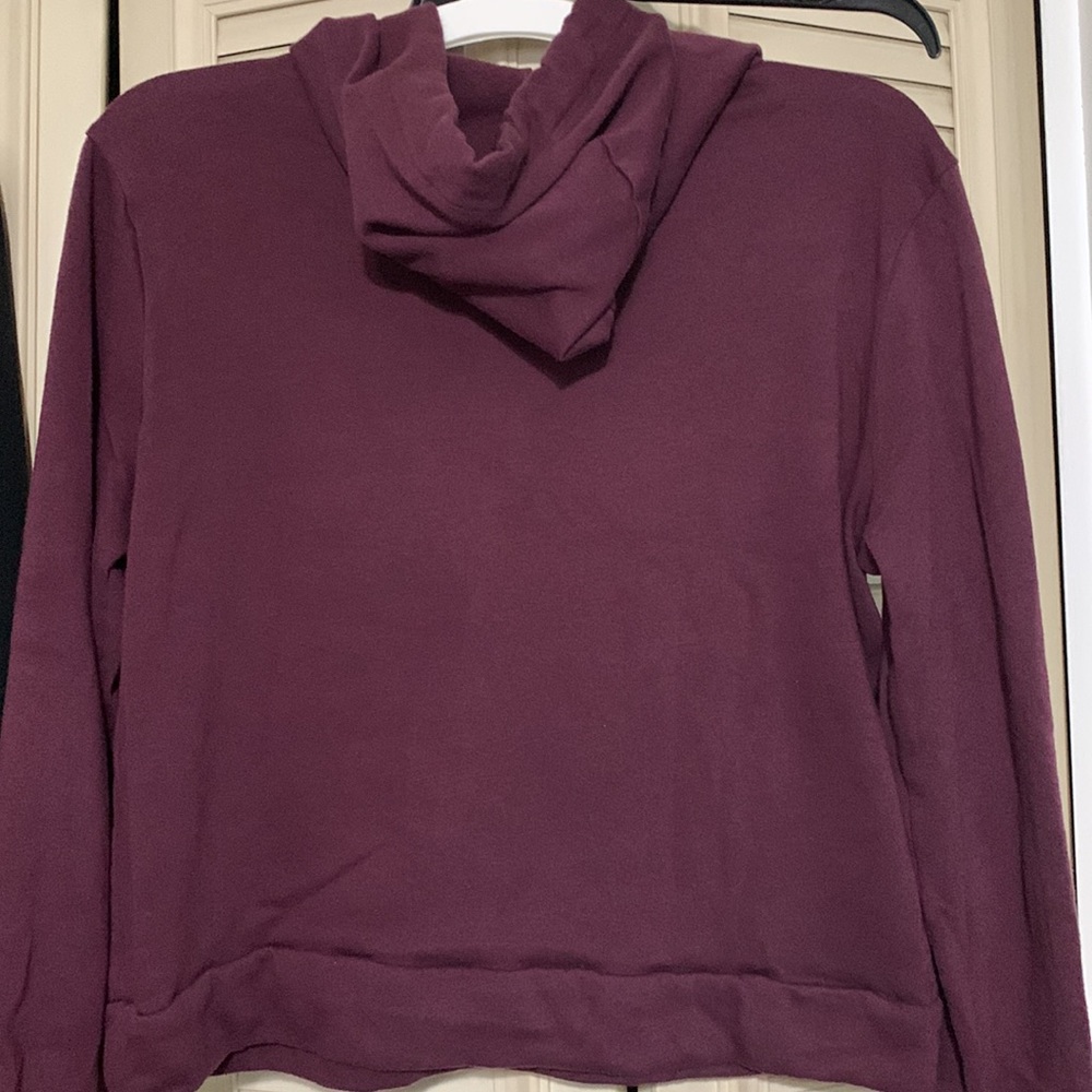 PINK by Victoria’s Secret Burgundy Sweatshirt / Hoodie size S - Picture 6 of 7
